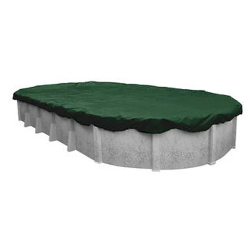 15' x 30' Oval Above Ground Swimming Pool Tarp Winter Cover - Image 6