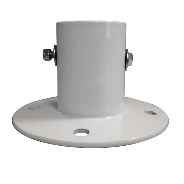 Aluminum Pool Slide Leg or Ladder Deck Flanges, Pair - Image 3