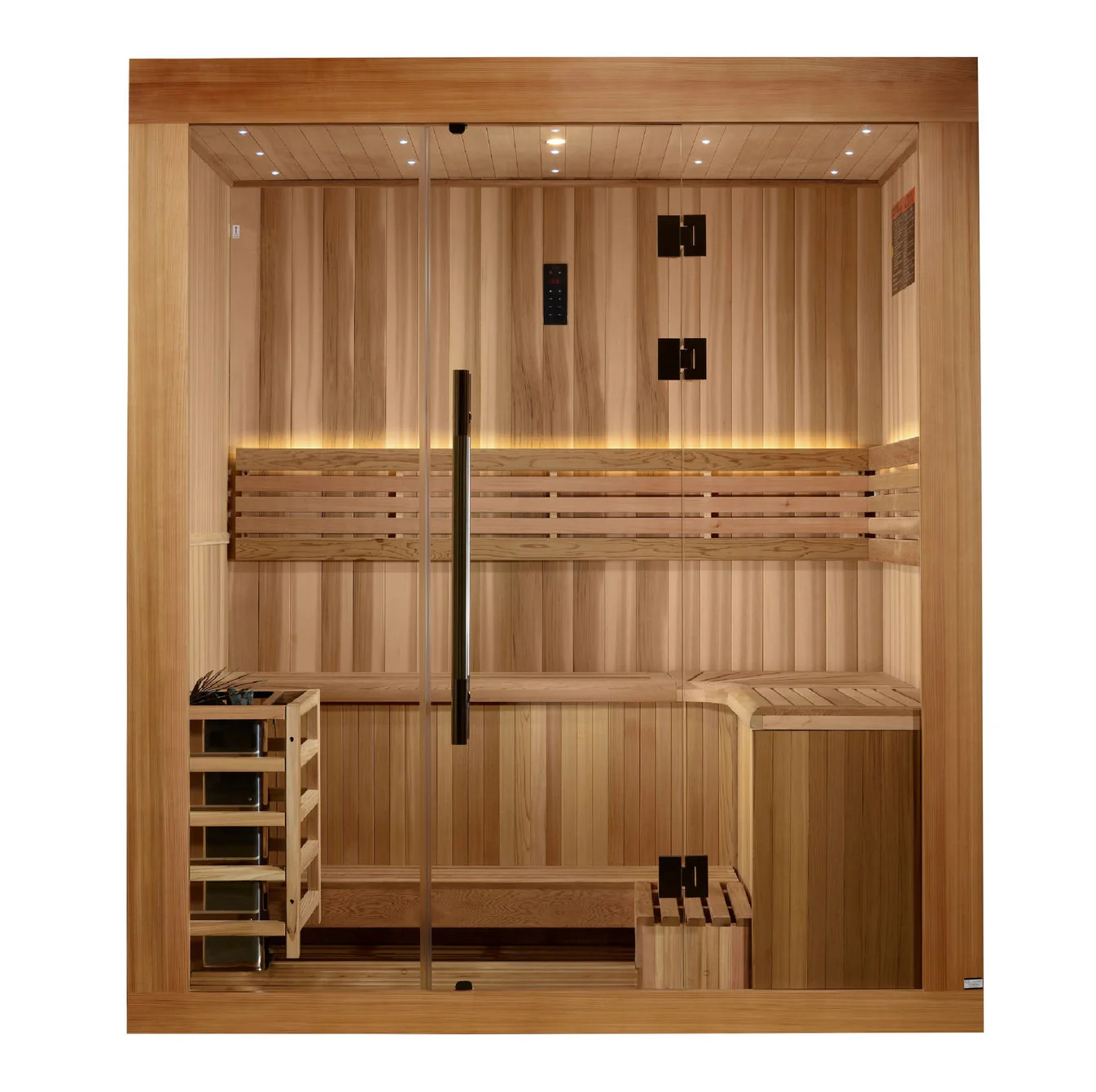 2025 Golden Designs Updated Copenhagen 3 Person Traditional Sauna - Image 2
