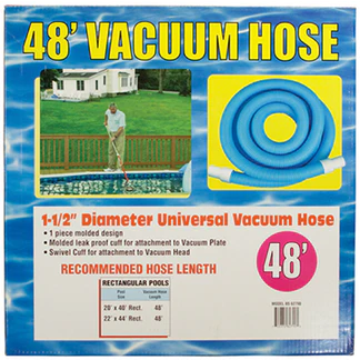 48′ x 1.5″ Deluxe Pool Vacuum Hose - Image 3