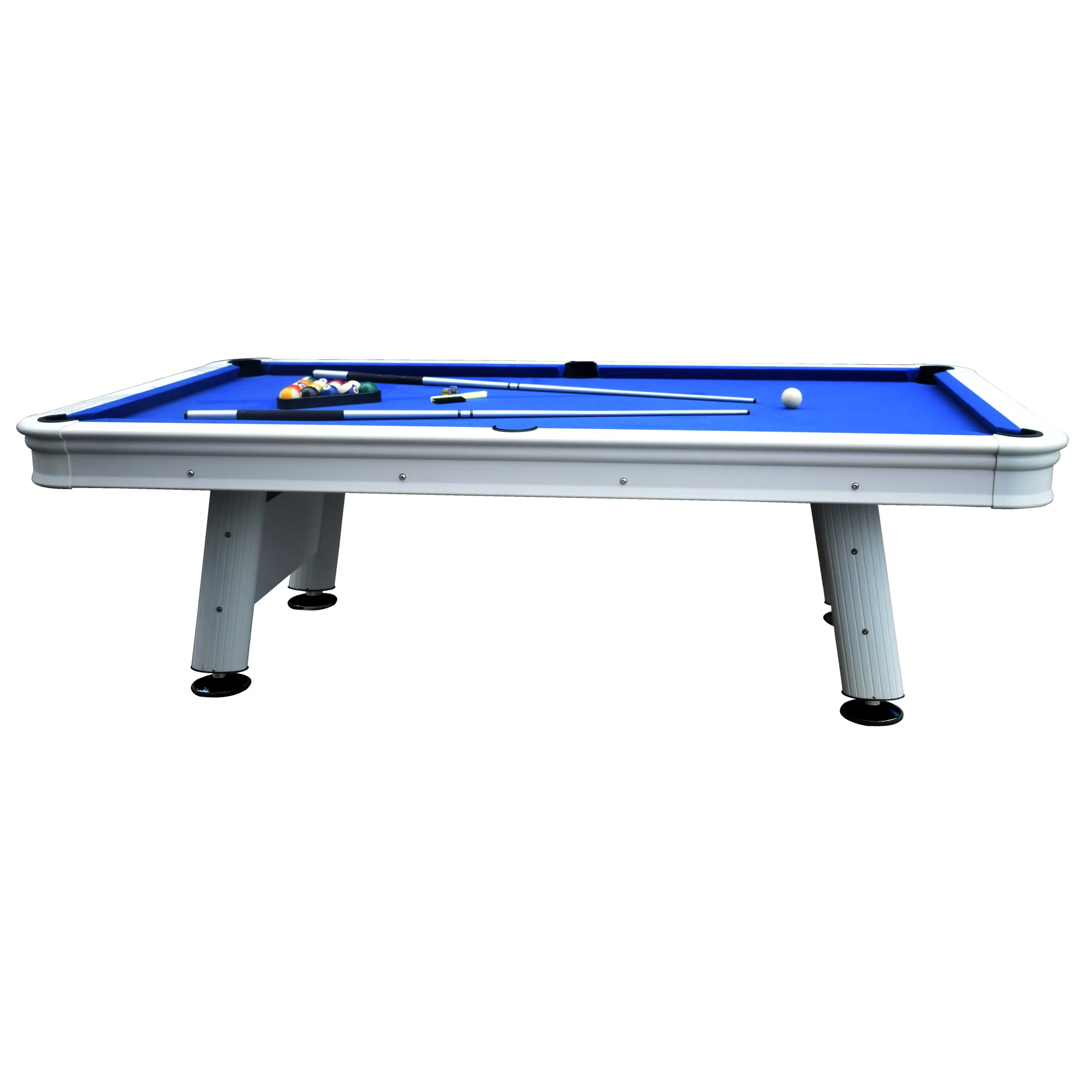 Alpine 8-ft Outdoor Pool Table with Aluminum Rails & Waterproof Felt - Image 3