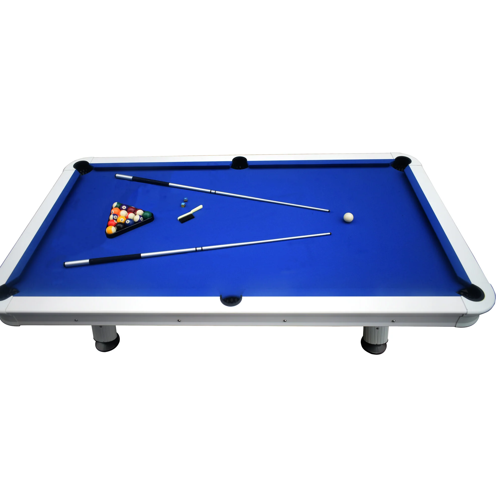 Alpine 8-ft Outdoor Pool Table with Aluminum Rails & Waterproof Felt - Image 5