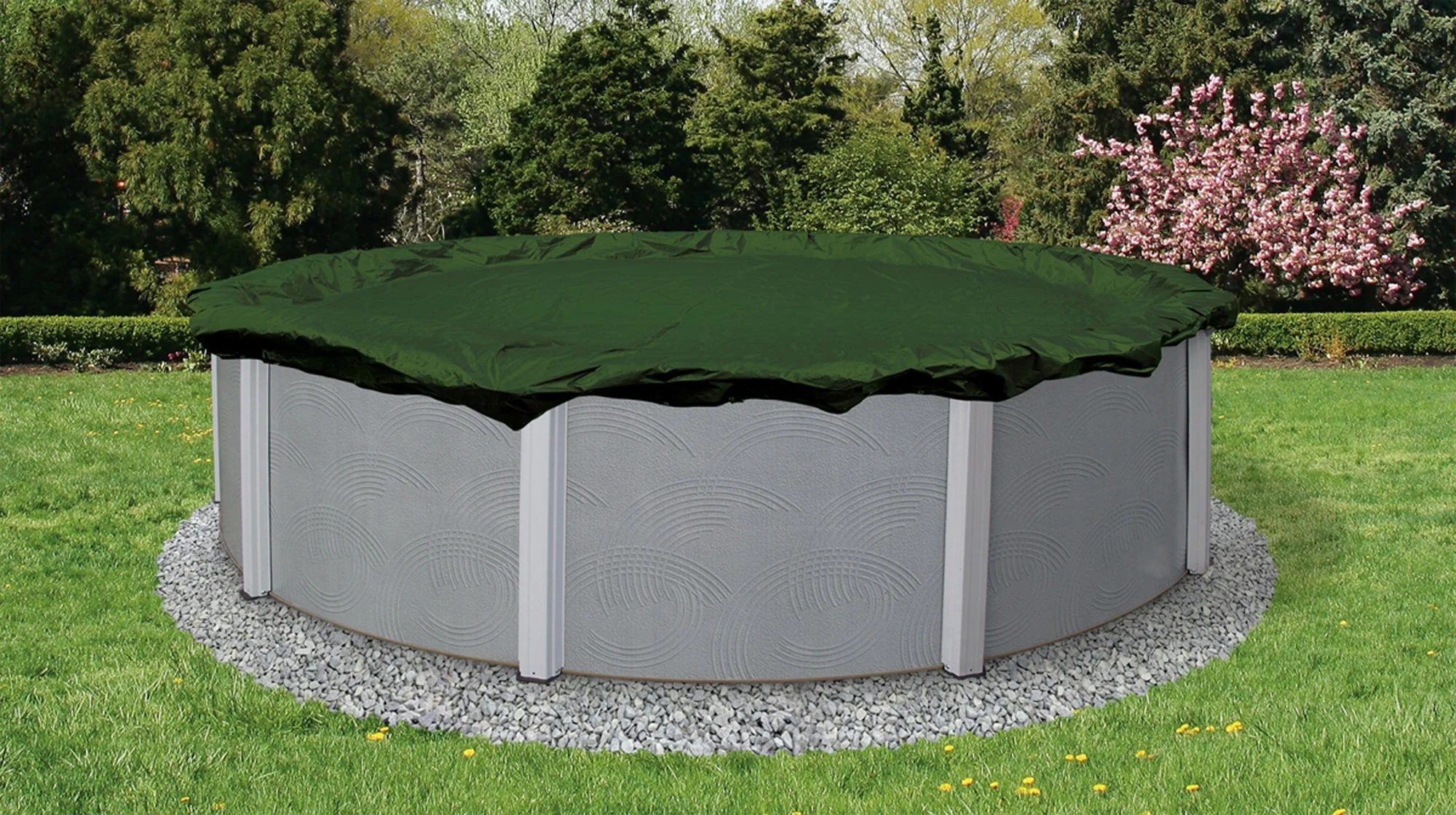 Arctic Armor Above Ground Swimming Pool Tarp Winter Cover Round or Oval - Image 6
