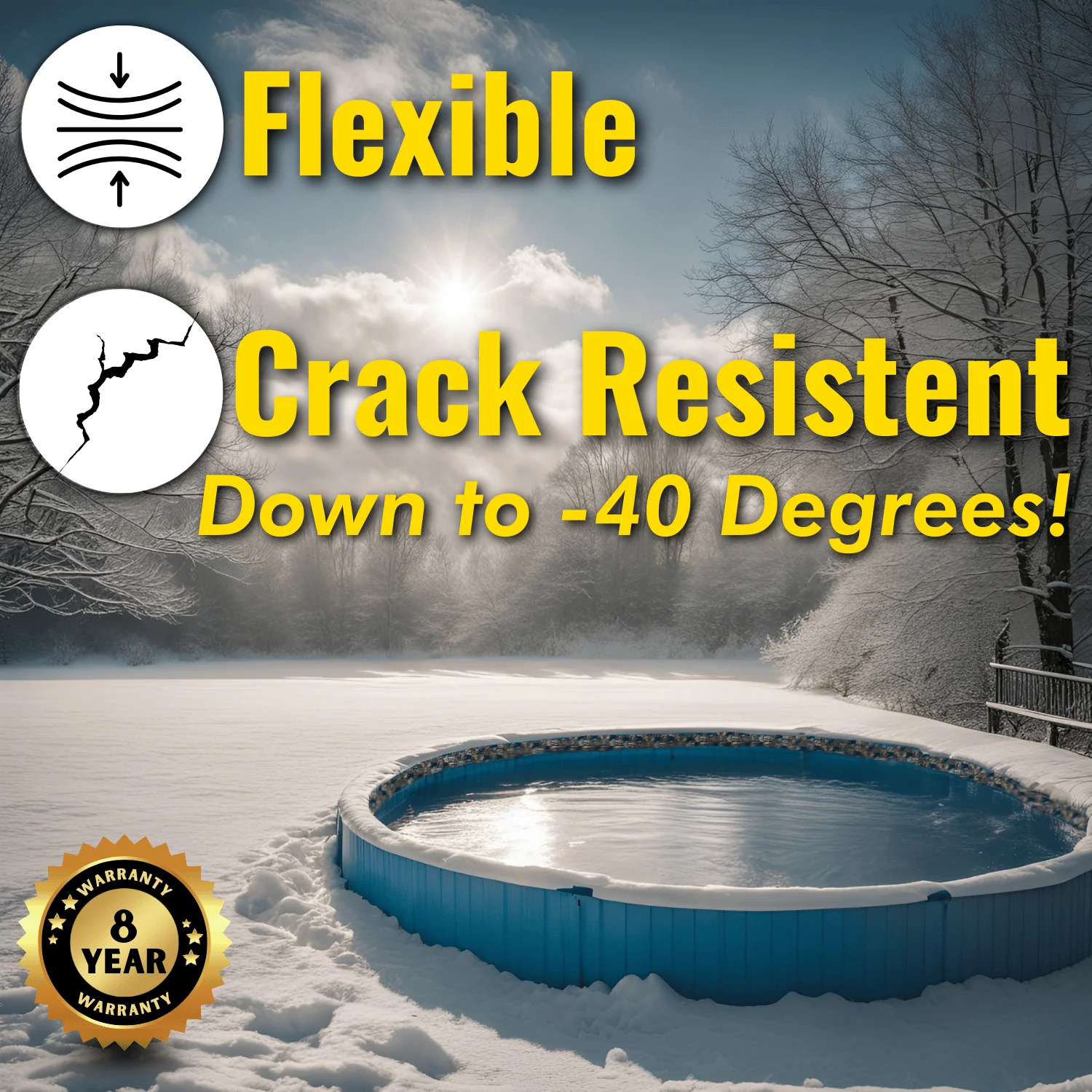 Permalast Peak Multibead 20 mil Fitted Above Ground Pool Liner - Image 4