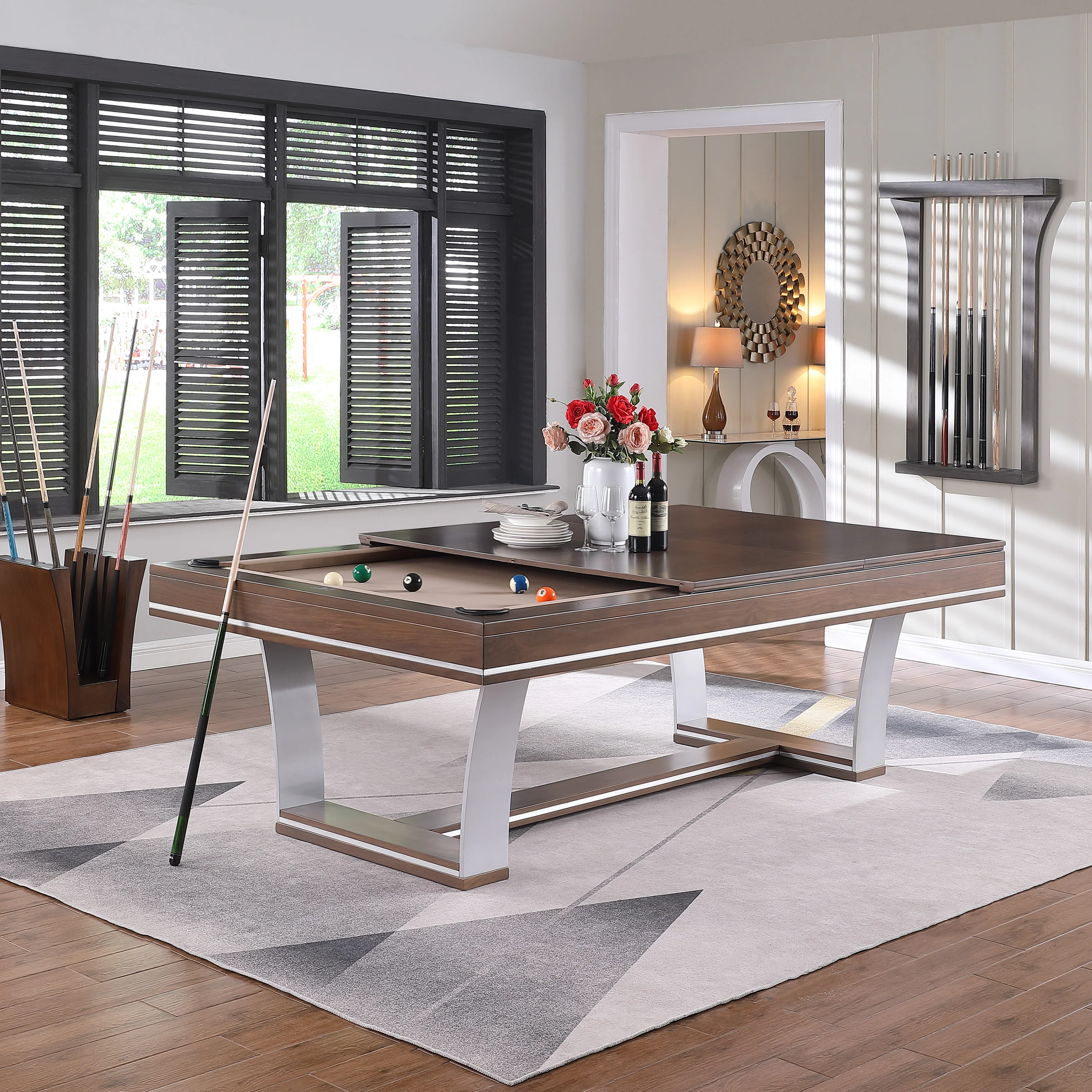 Barcelona 8' Slate Pool Table - Image 6