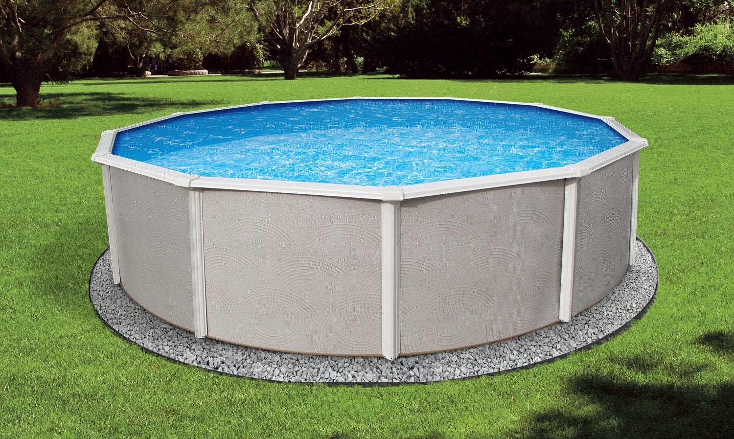 Belize 52" Steel Wall Above Ground Pool Kit plus Starter Package - Image 7
