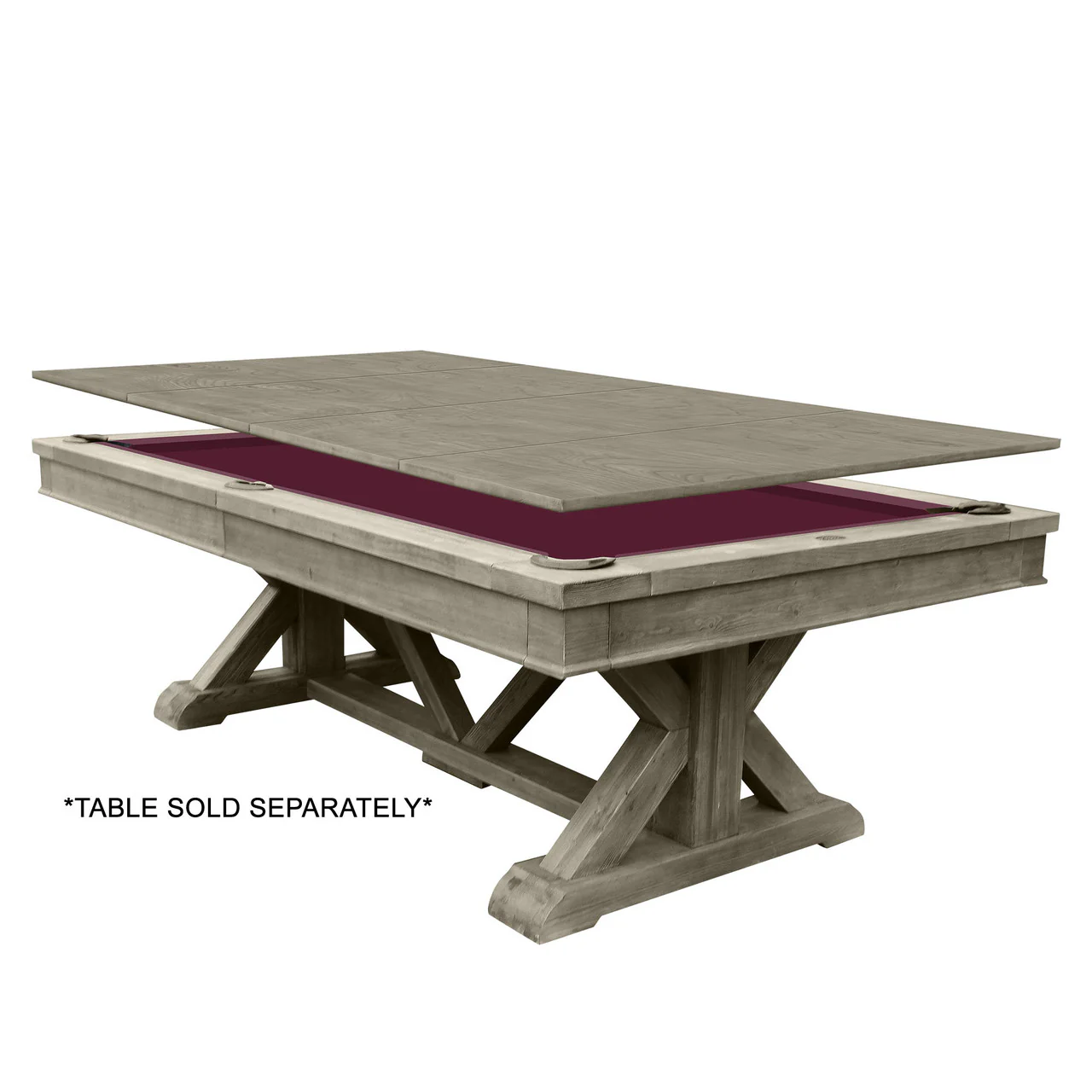 Brazos River 8' Slate Pool Table - Image 6