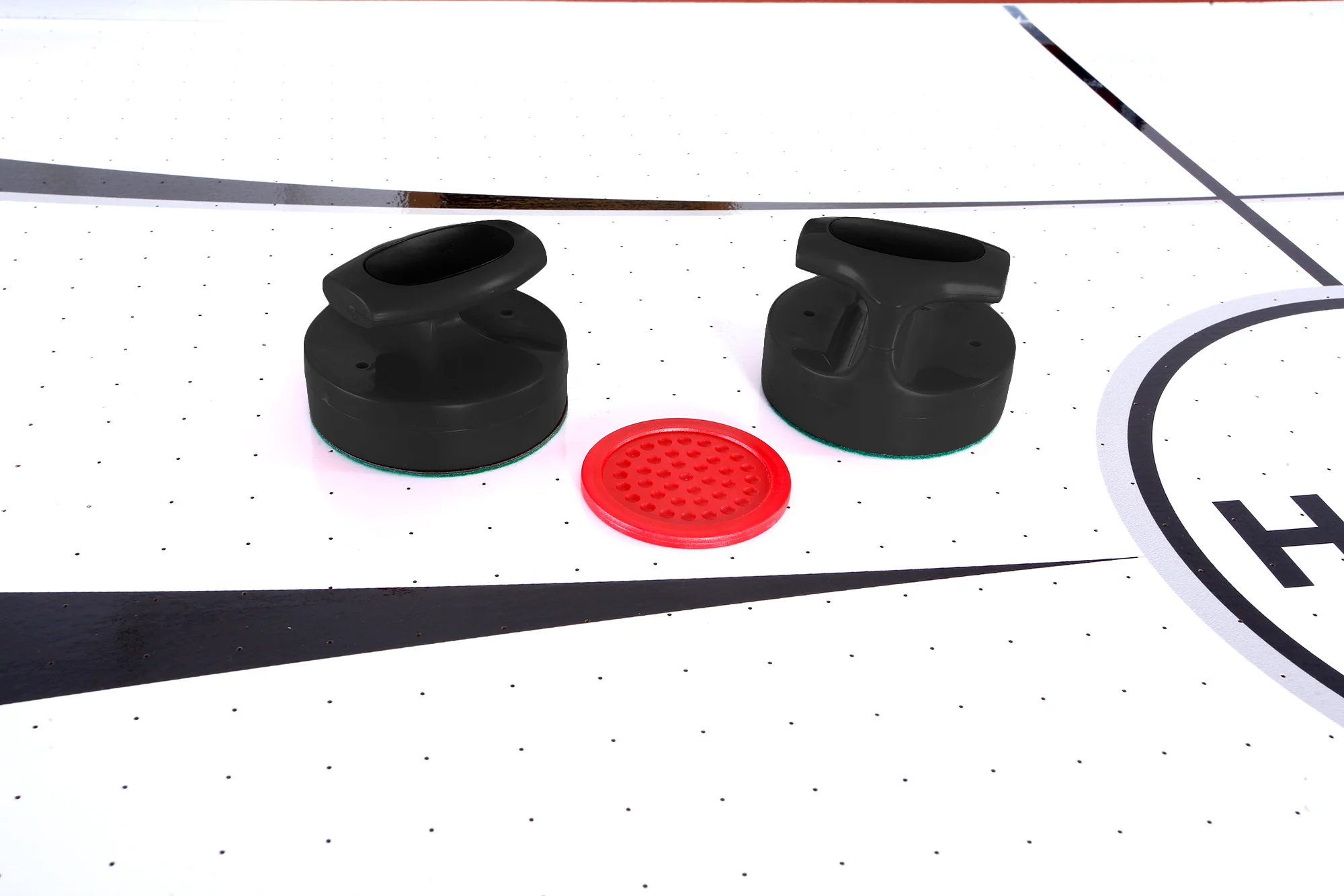 Brentwood 90" Air Hockey Table with Electronic Scoring - Image 13