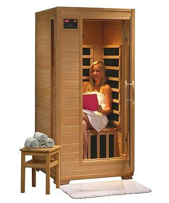 Buena Vista 1 Person Carbon Personal Home Therapy FAR Infrared Sauna Room - Image 3