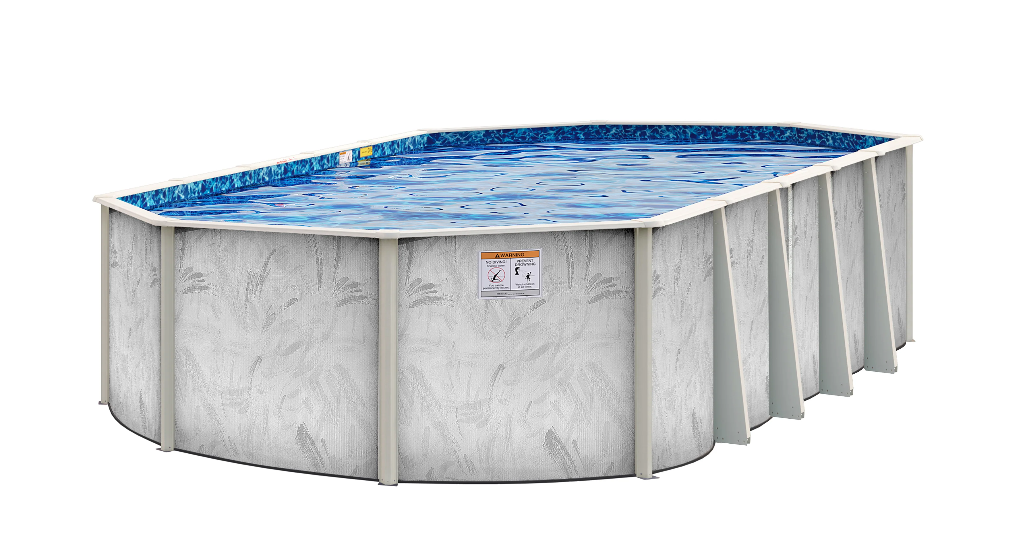 Caspian 48", 52" or 54" Tall Steel Above Ground Pool Kit plus Starter Package - Image 6