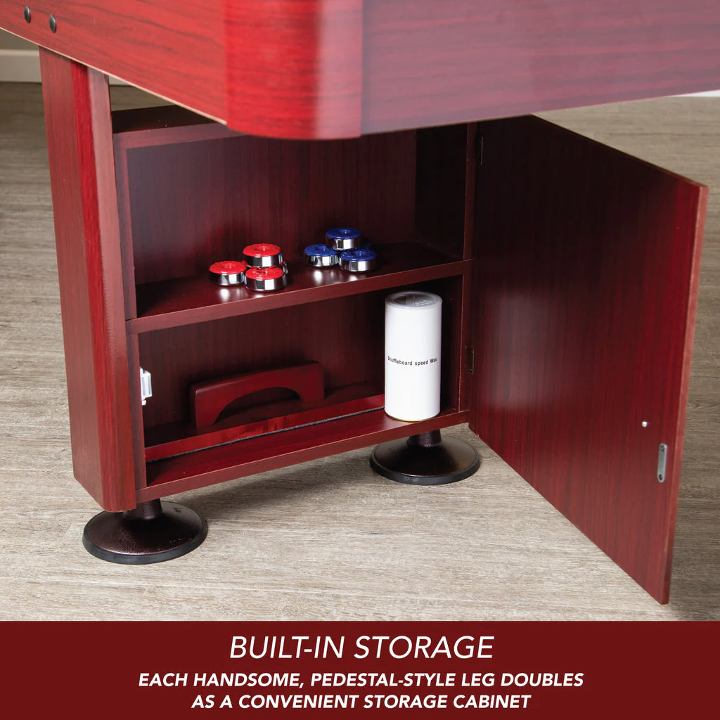 Challenger 12' Deluxe Pub Style Shuffleboard Table - Image 5