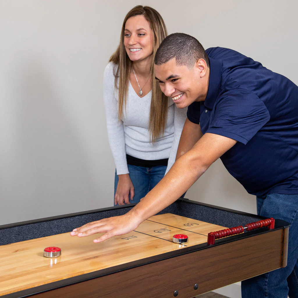 Challenger 12' Deluxe Pub Style Shuffleboard Table - Image 6