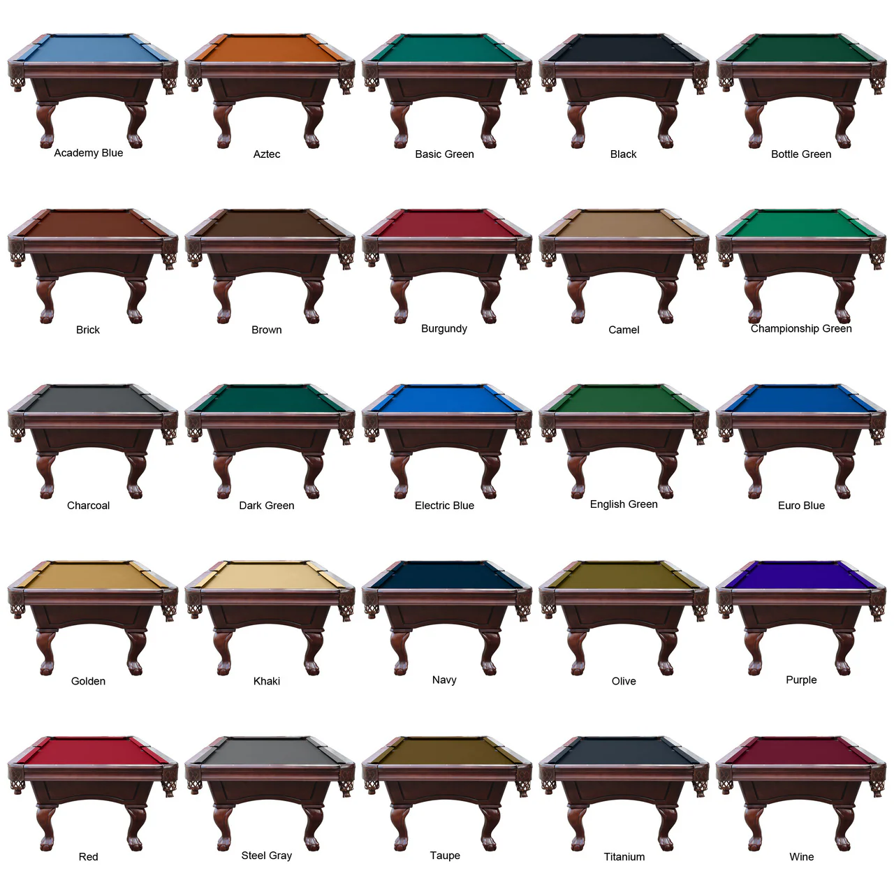 Charles River 8' Slate Pool Table w/ Leather Drop Pockets - Image 10