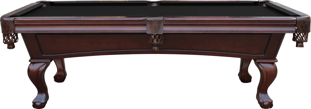 Charles River 8' Slate Pool Table w/ Leather Drop Pockets - Image 5