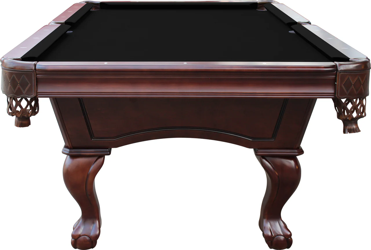 Charles River 8' Slate Pool Table w/ Leather Drop Pockets - Image 6