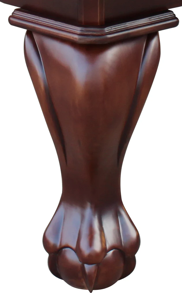 Charles River 8' Slate Pool Table w/ Leather Drop Pockets - Image 9