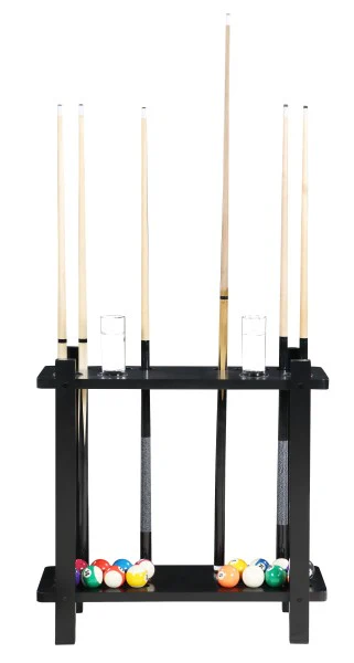 Classic Floor Billiard Pool Cue Rack - Image 3
