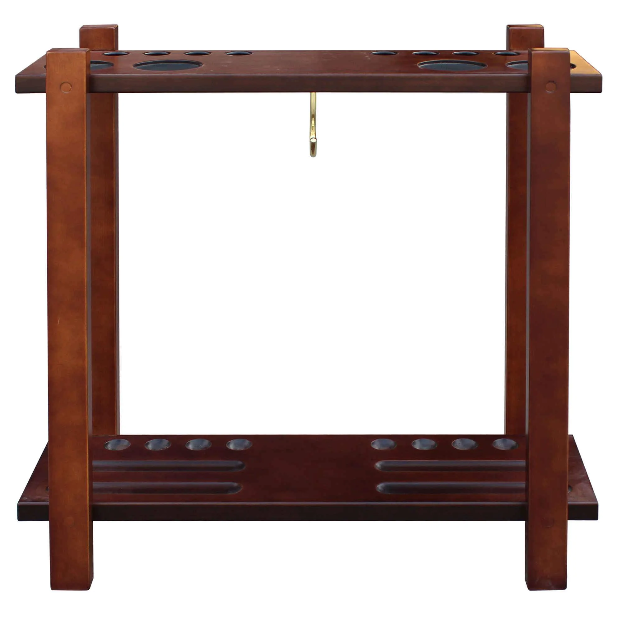 Classic Floor Billiard Pool Cue Rack - Image 5