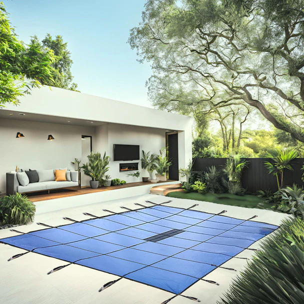 Closeout 5-Year Solid Rectangle Safety Covers