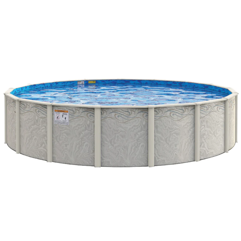 Delta Dream Salt Friendly 52" or 54" Tall Aluminum Above Ground Pool Kit plus Starter Package - Image 9