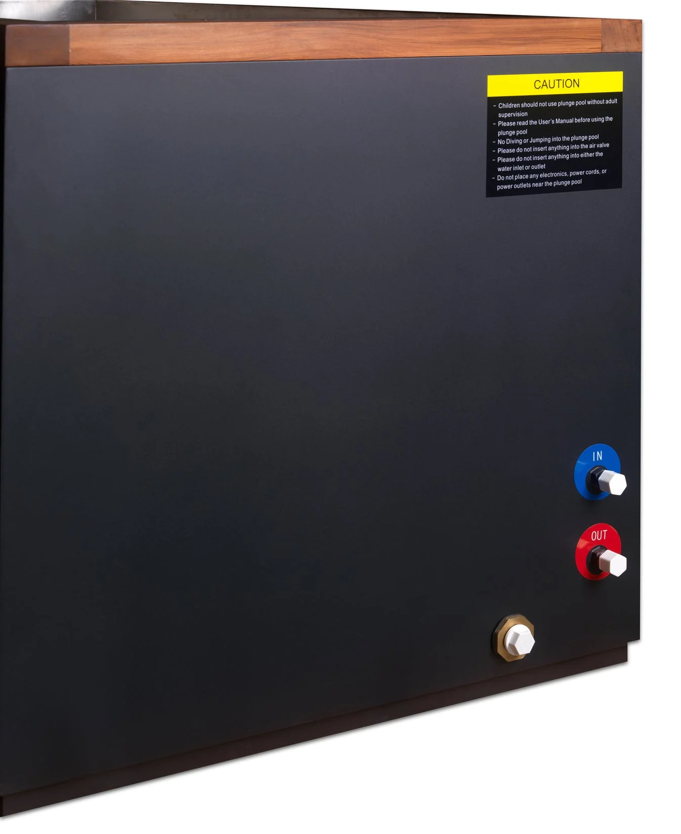 Dynamic Cold Therapy CUBOID Plastic Cold Plunge Tub with Chiller - Image 3