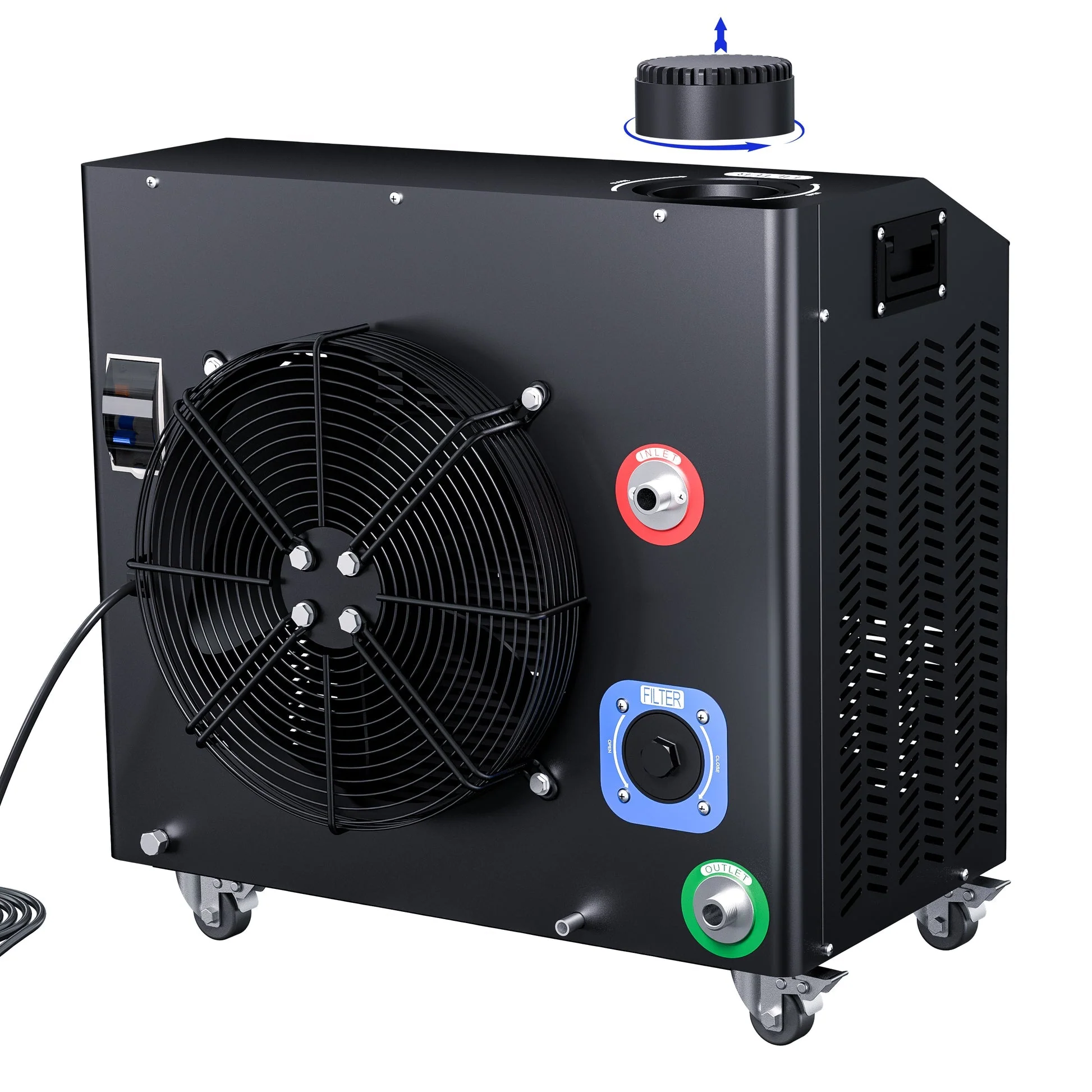 Dynamic Cold Therapy Inflatable Round Cold Plunge with Chiller - Image 9