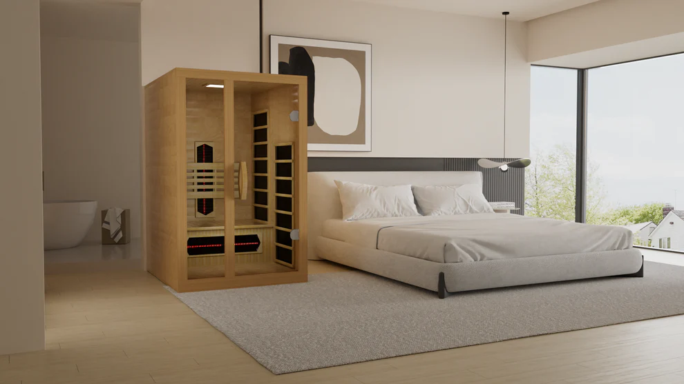 Dynamic Gracia 1-2-Person Full Spectrum Near Zero EMF FAR IR Sauna - Image 5