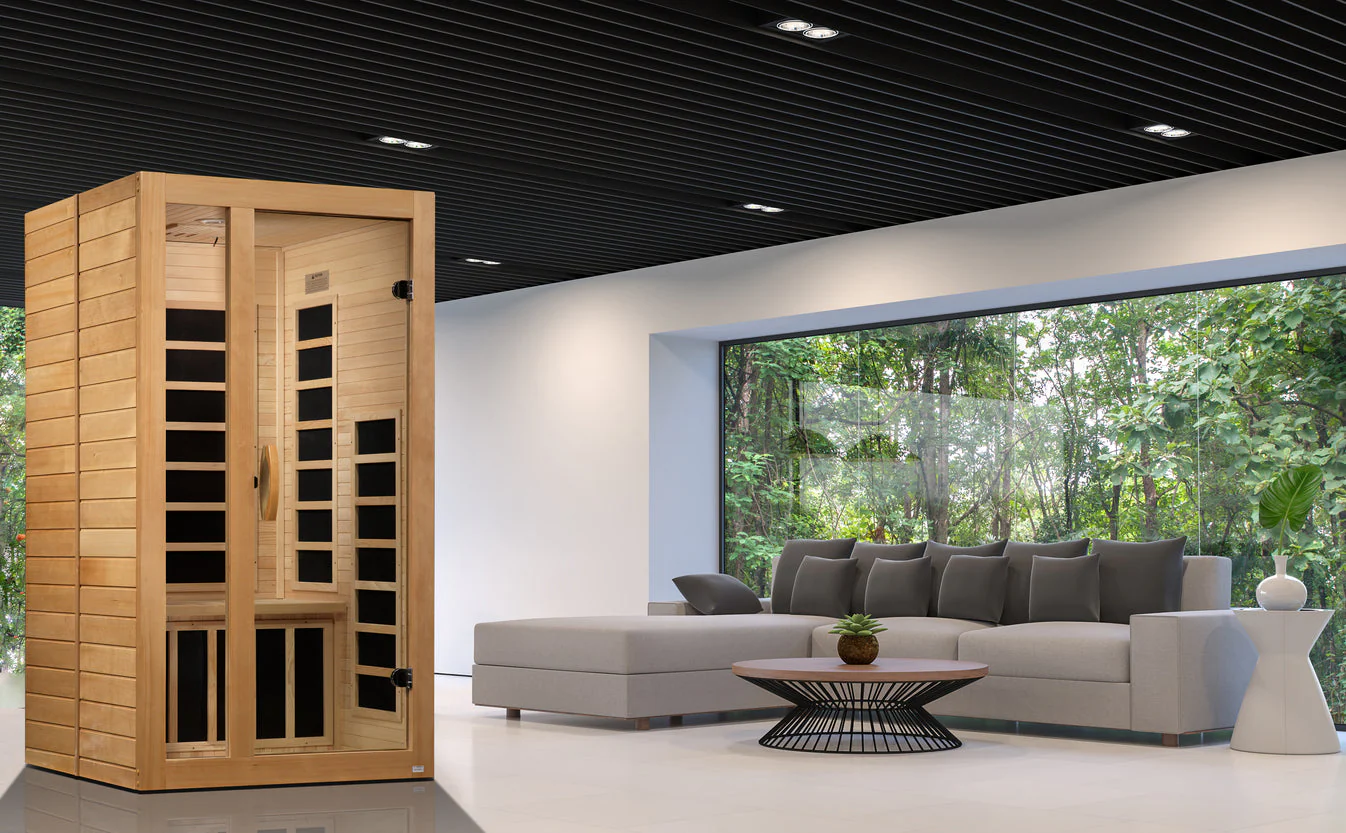 Dynamic Gracia Elite 1-2 Person Ultra Low EMF FAR IR Sauna - Image 7