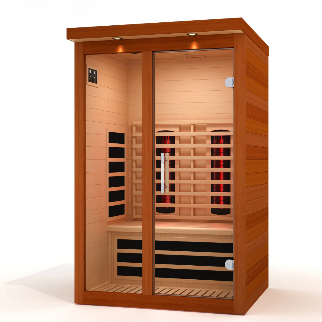 Dynamic Llumeneres 2 Person Full Spectrum Nero Zero EMF FAR IR Sauna - Image 2