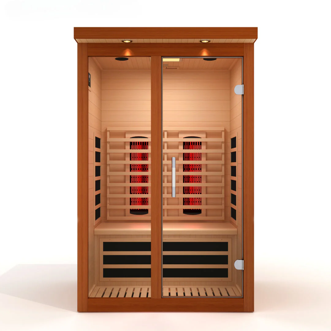 Dynamic Llumeneres 2 Person Full Spectrum Nero Zero EMF FAR IR Sauna - Image 3