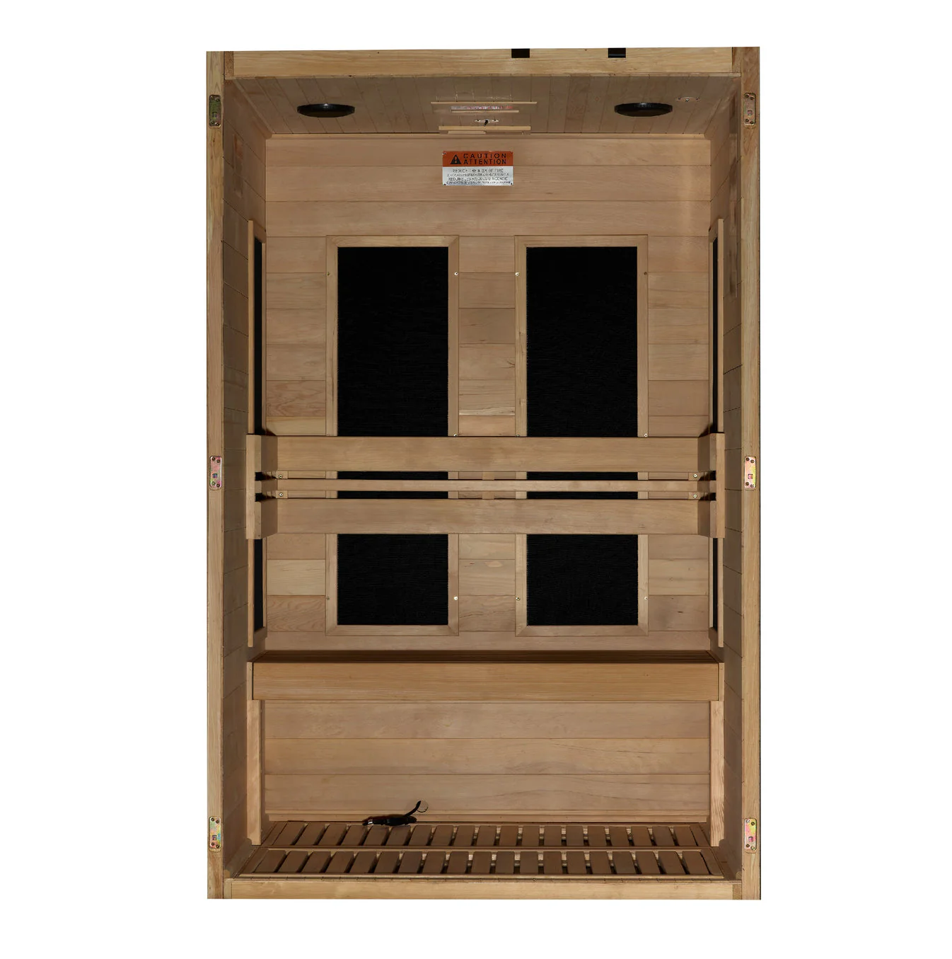 Dynamic Lucca Elite 2 Person Ultra Low EMF FAR IR Sauna - Image 6
