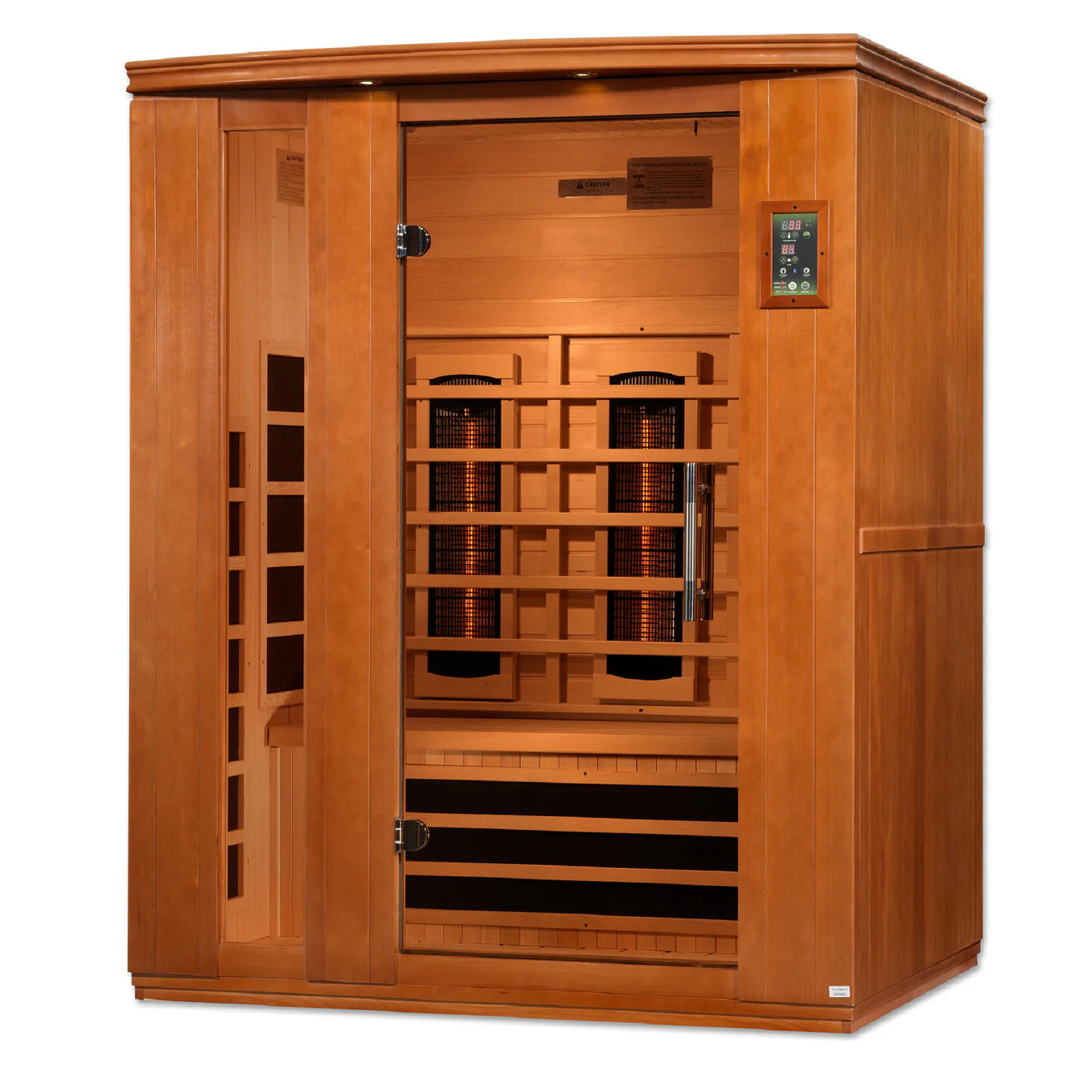 Dynamic Lugano 3 Person Full Spectrum IR Sauna - Image 3