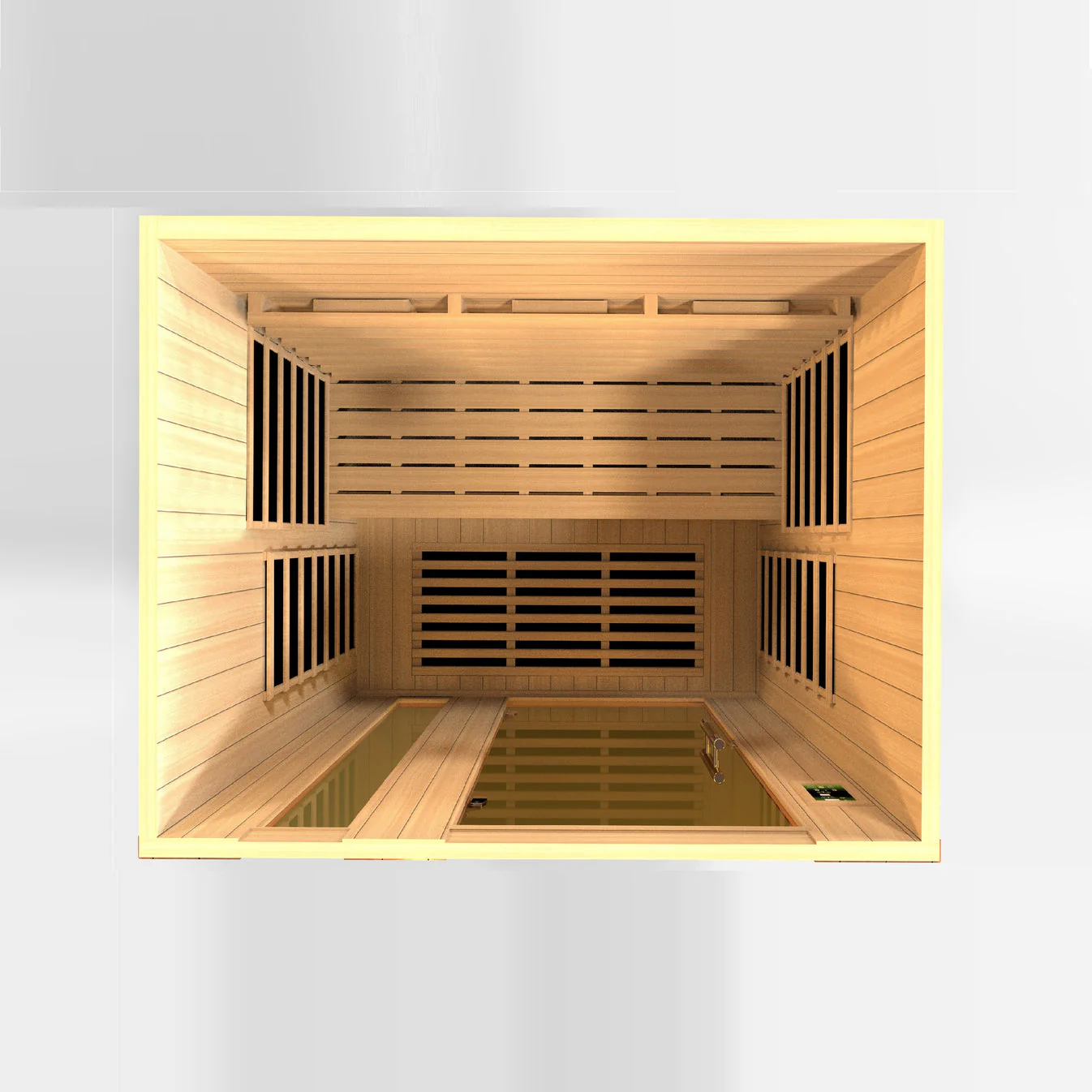Dynamic Lugano 3 Person Full Spectrum IR Sauna - Image 5