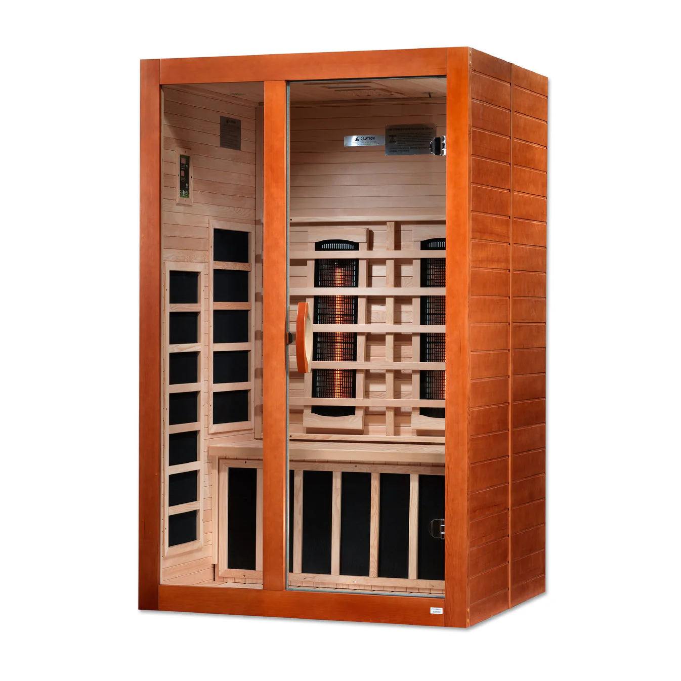 Dynamic Santiago 2 Person Full Spectrum IR Sauna - Image 3