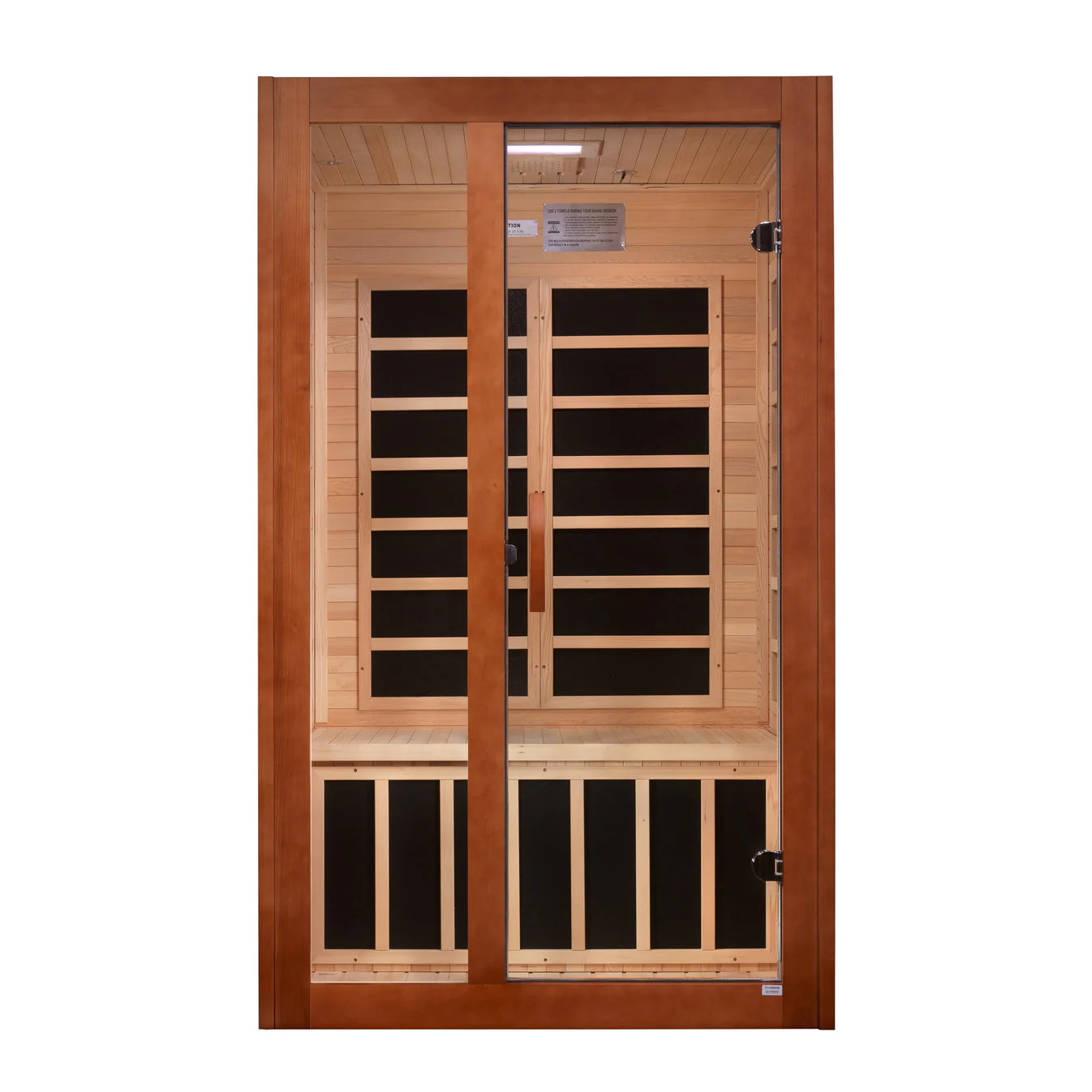 Dynamic Santiago Elite 2 Person Ultra Low EMF FAR IR Sauna - Image 3