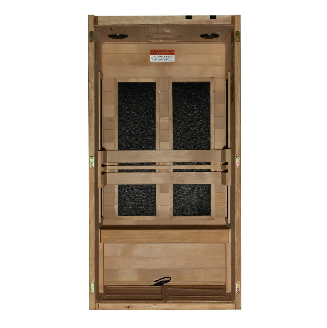 Dynamic Veneto 1-2 Person Ultra Low EMF FAR IR Sauna - Image 4