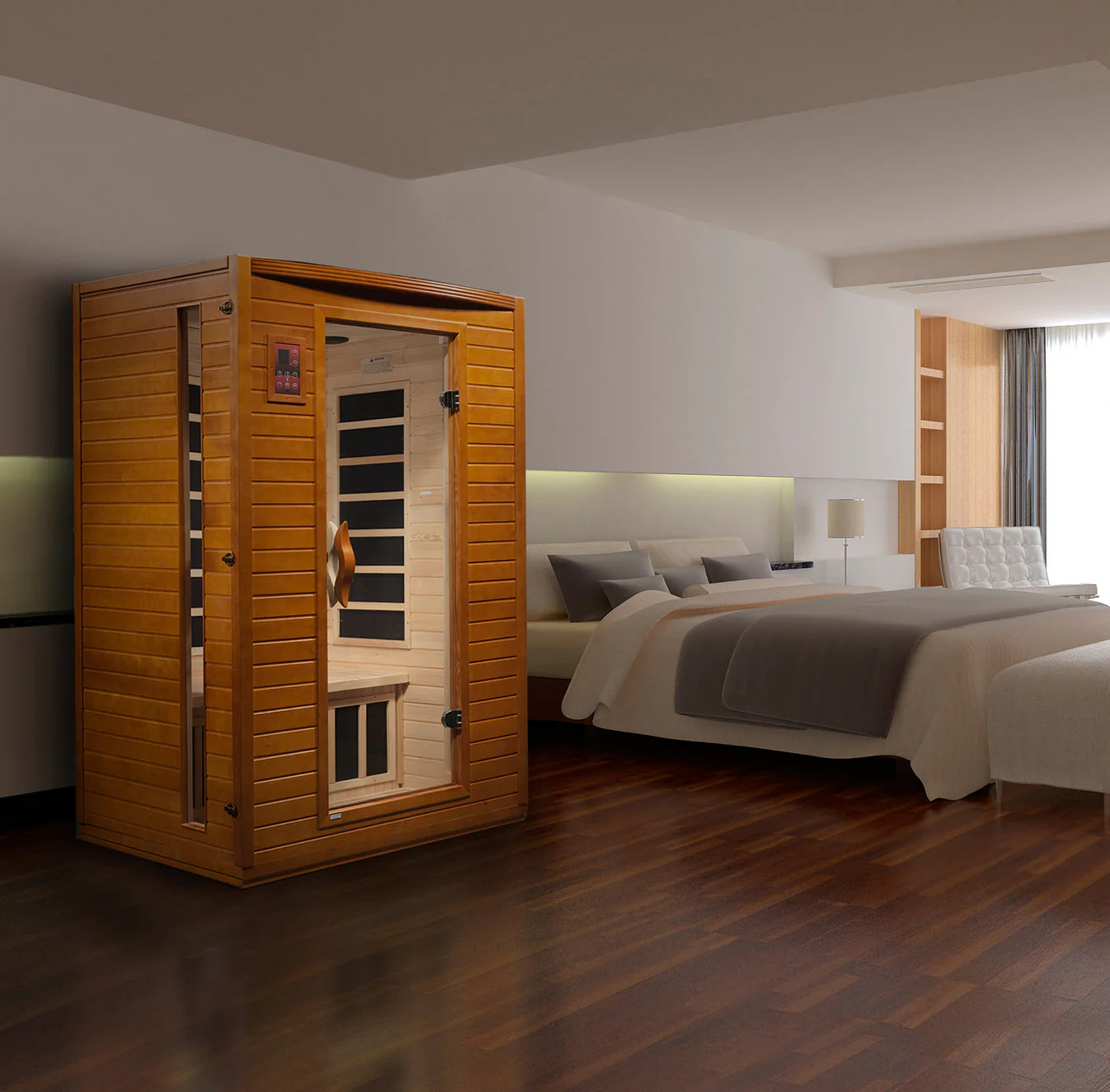 Dynamic Versailles Elite 2 Person Ultra Low EMF Far IR Sauna - Image 4