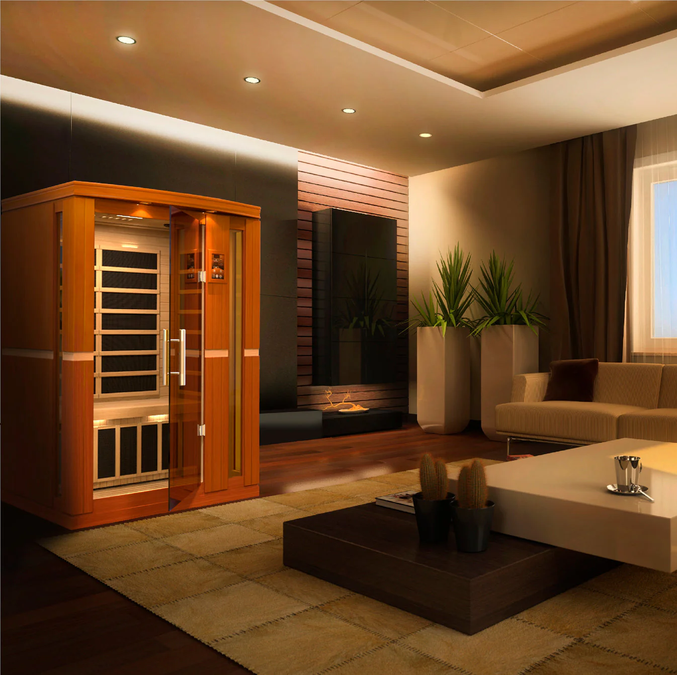 Dynamic Vittoria Elite 2 Person Ultra Low EMF Far IR Sauna - Image 4