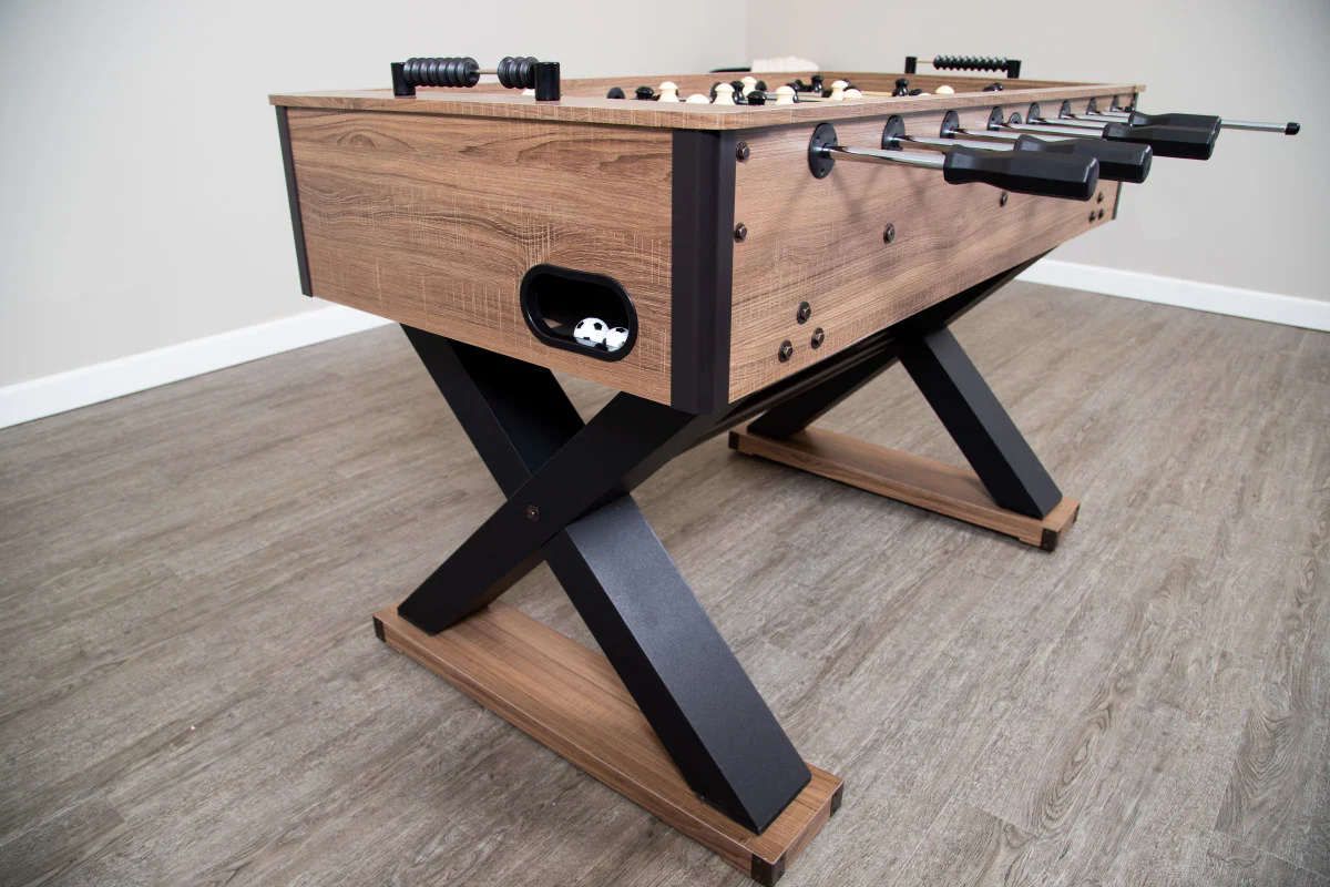 Excalibur 54-in Driftwood Foosball Table - Image 8