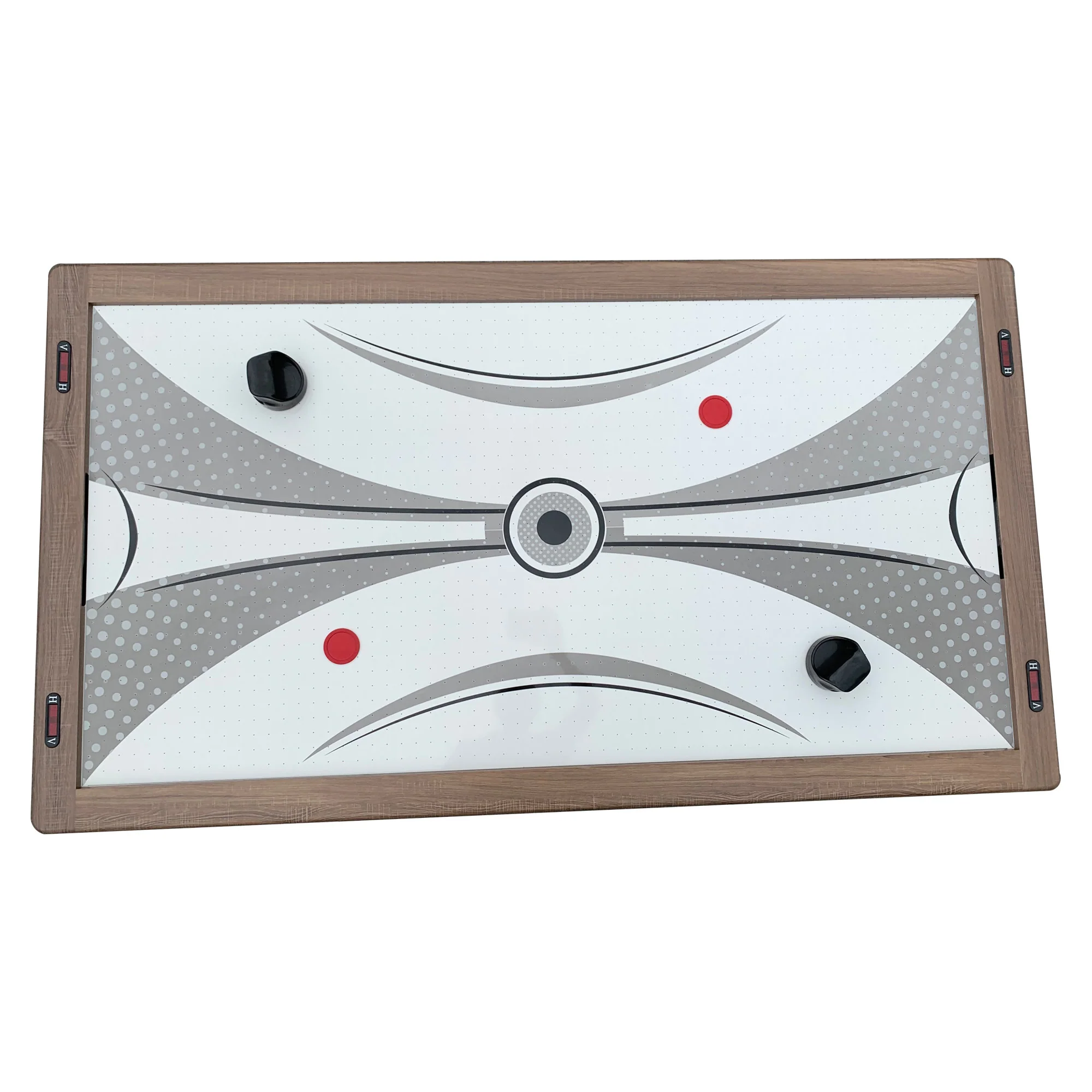 Excalibur 6-ft Driftwood Air Hockey Table with Table Tennis - Image 6