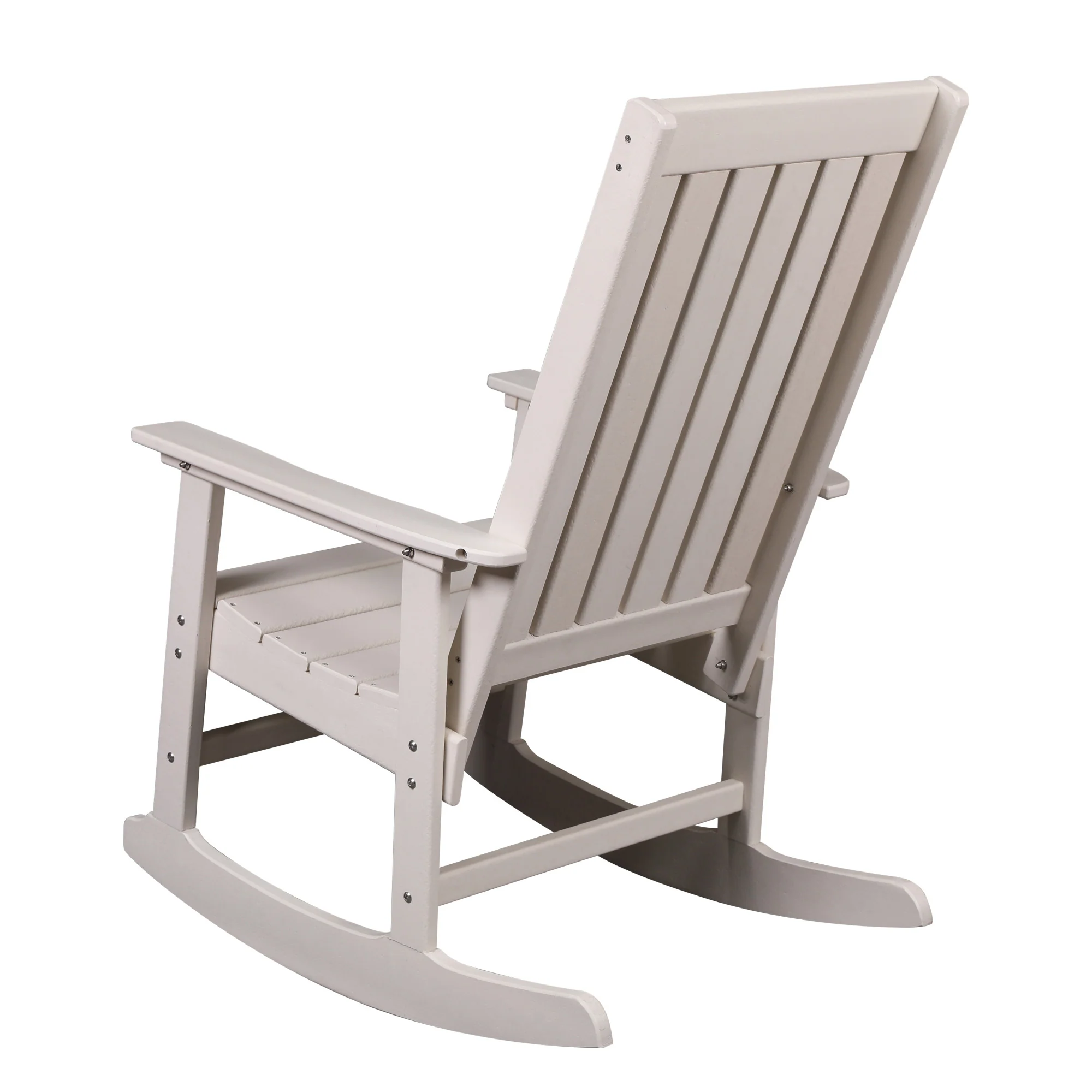 Ez-Care Tek-Wood Adirondack Rocker - White - Image 10