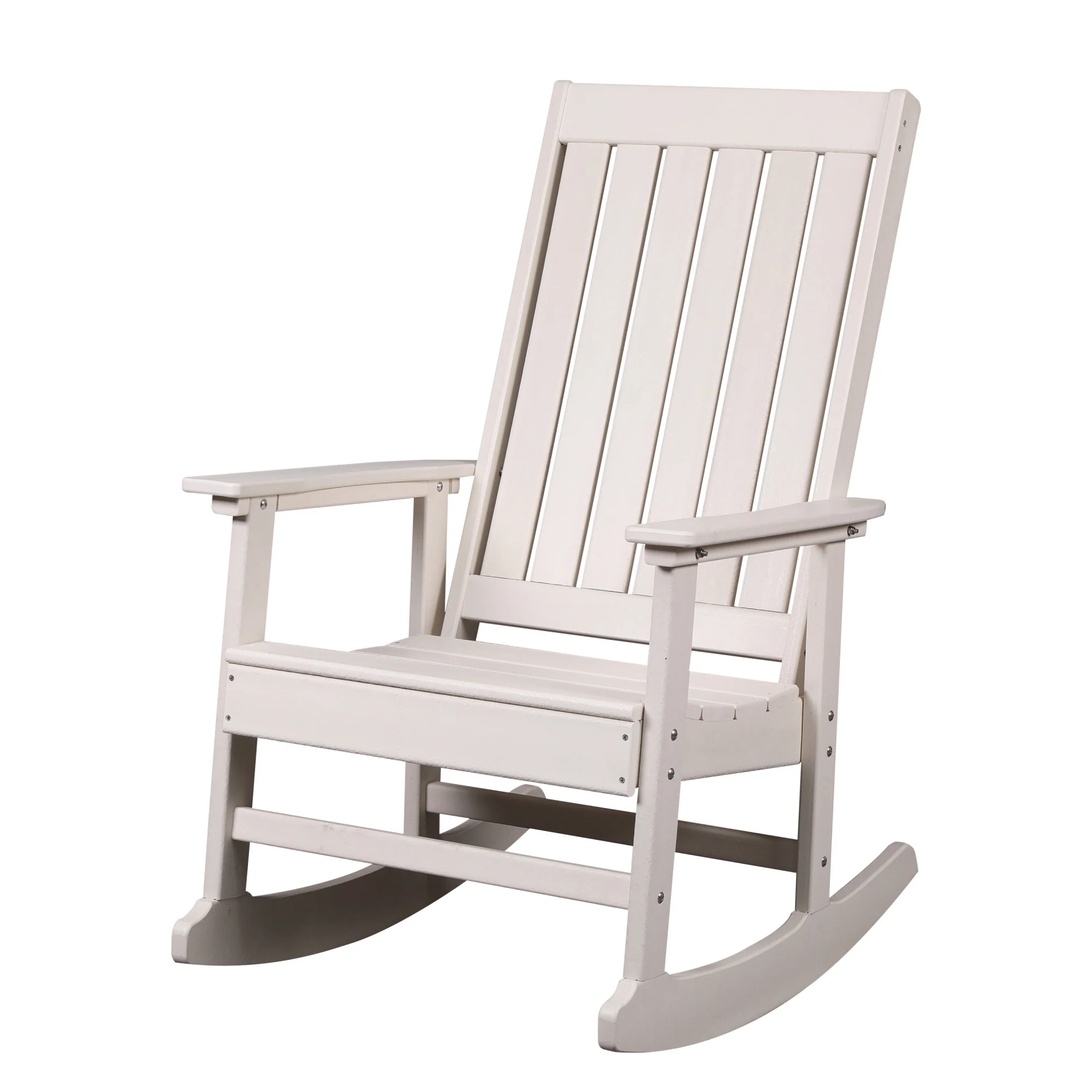 Ez-Care Tek-Wood Adirondack Rocker - White - Image 8