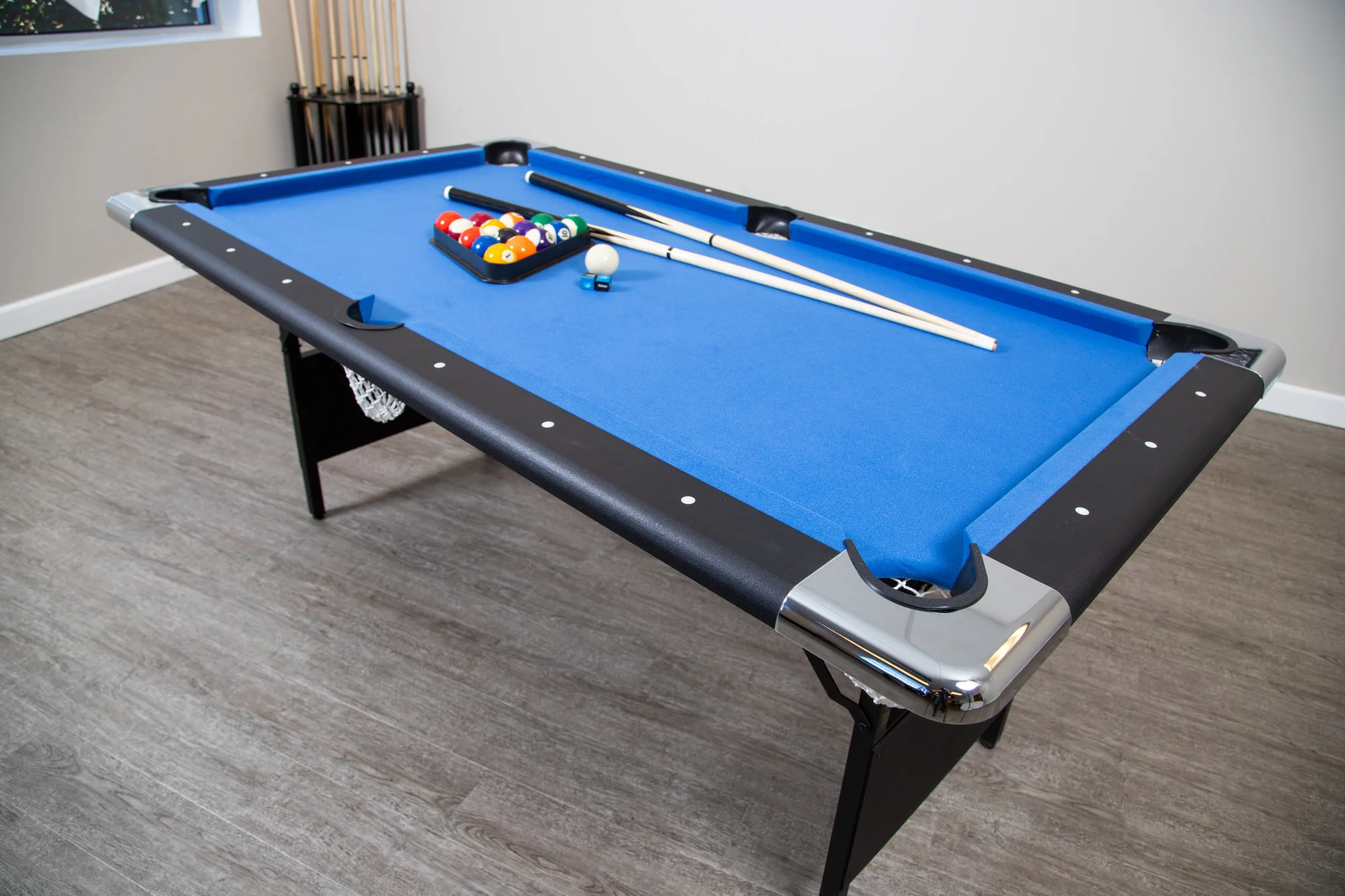 Fairmont 6-ft Portable Folding Billiards Pool Table - Image 10