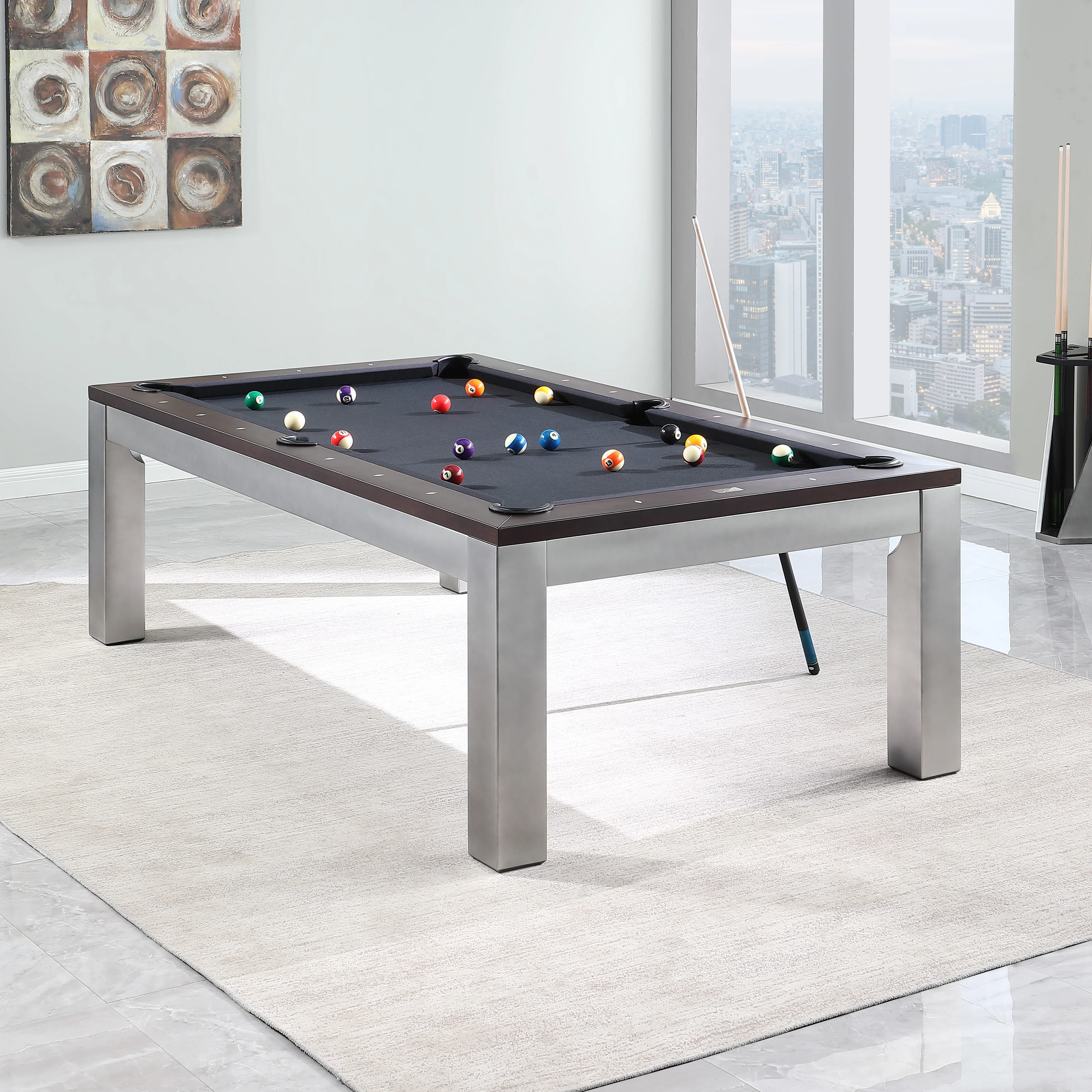 Genoa 7' or 8' Slate Pool Table With Dining Top - Image 2