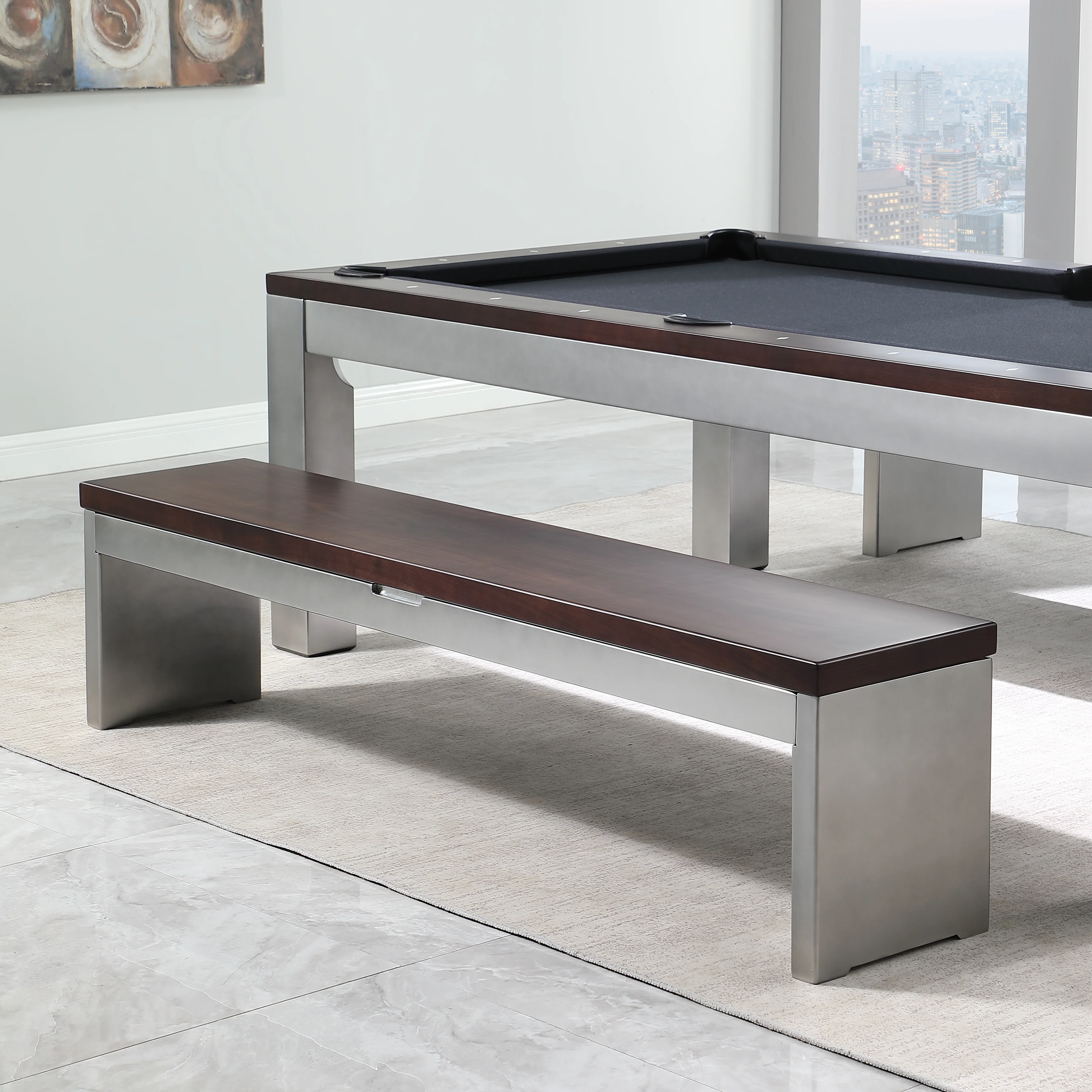 Genoa 7' or 8' Slate Pool Table With Dining Top - Image 7