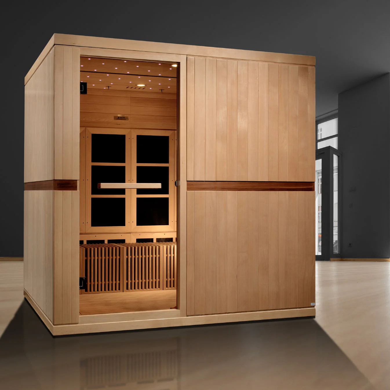 Golden Designs Catalonia Elite 8 Person Near Zero EMF FAR IR Sauna - Image 5