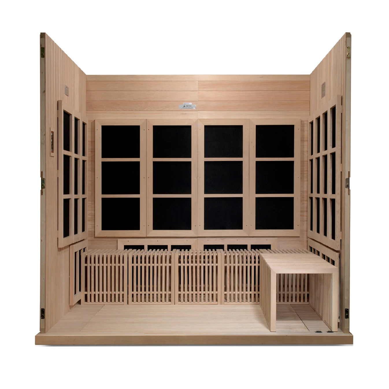 Golden Designs Catalonia Elite 8 Person Near Zero EMF FAR IR Sauna - Image 6