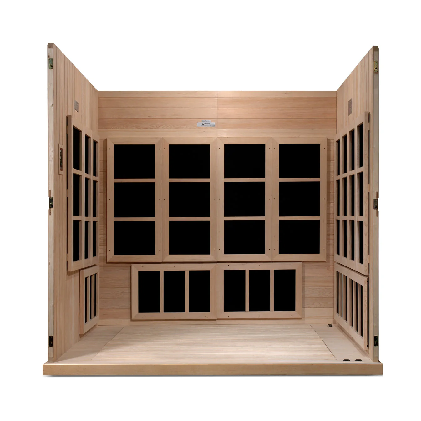 Golden Designs Catalonia Elite 8 Person Near Zero EMF FAR IR Sauna - Image 7
