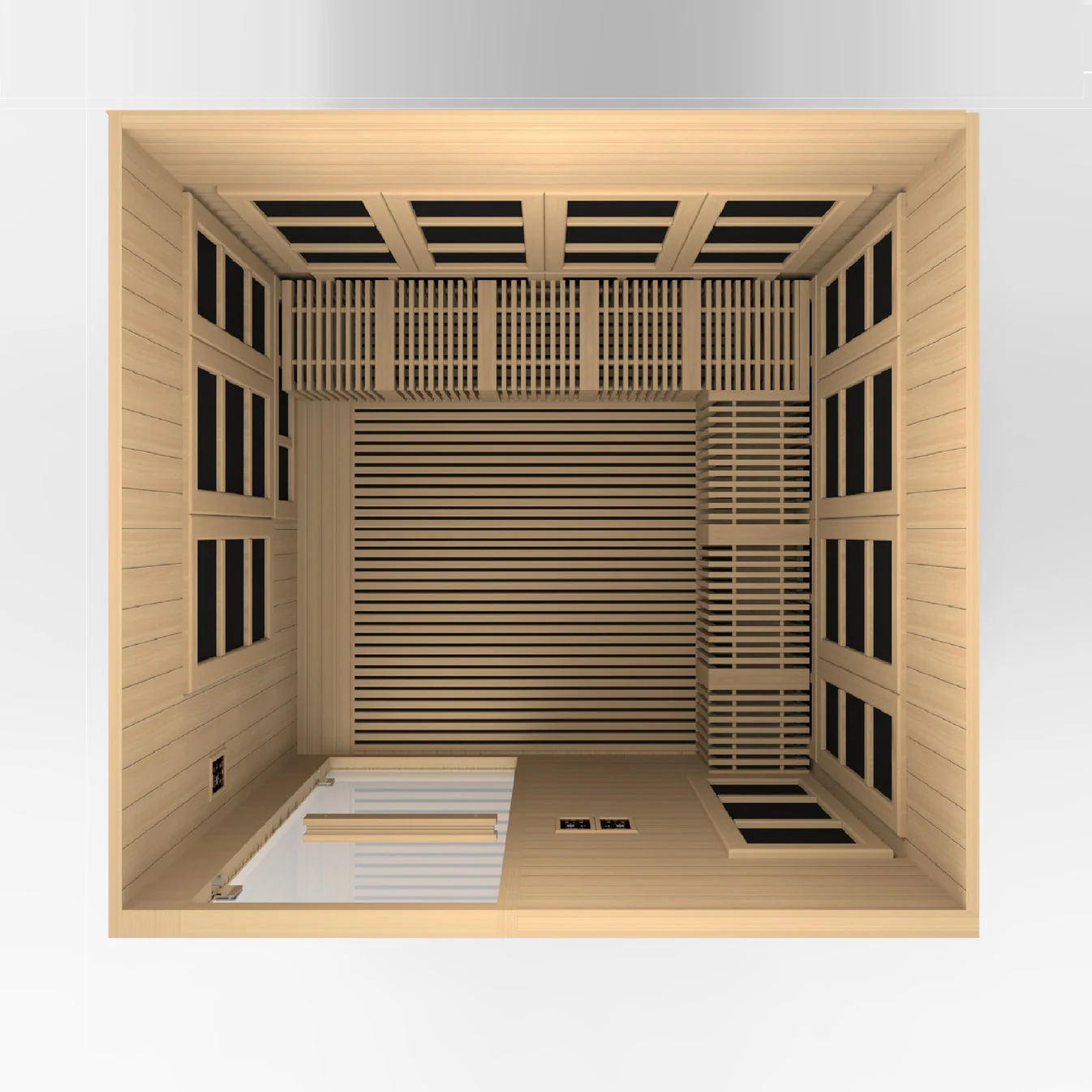 Golden Designs Catalonia Elite 8 Person Near Zero EMF FAR IR Sauna - Image 9