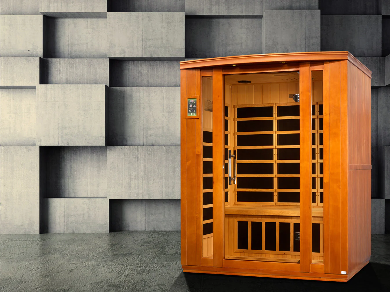 Dynamic Bellagio 3 Person Low EMF Far IR Sauna - Image 6